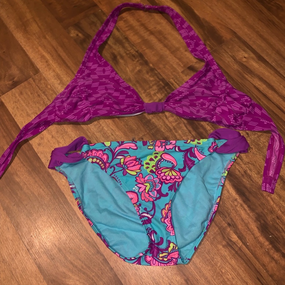 Bright colorful bikini
